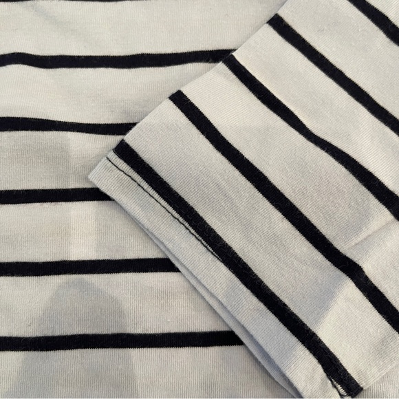 Merona 3/4 Sleeve Striped Shirt - Picture 2 of 4
